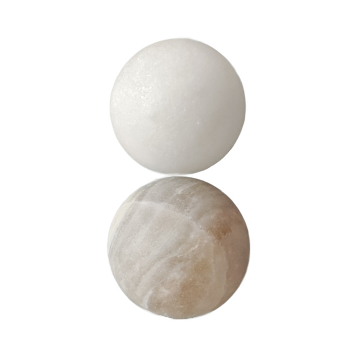 گوی ماساژ سنگ نمک قطر 4 پک 30 عددی